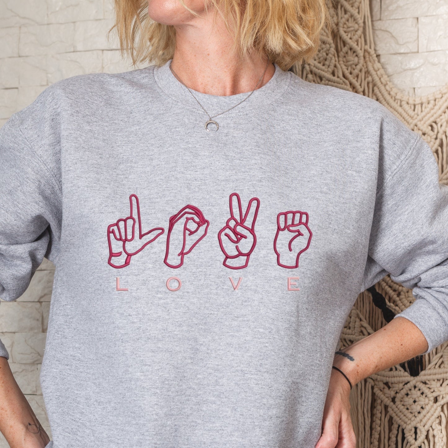 LOVE Embroidery Sweatshirt Designs Valentine’s Special. Perfect Sweatshirts for Valentine’s Day💕