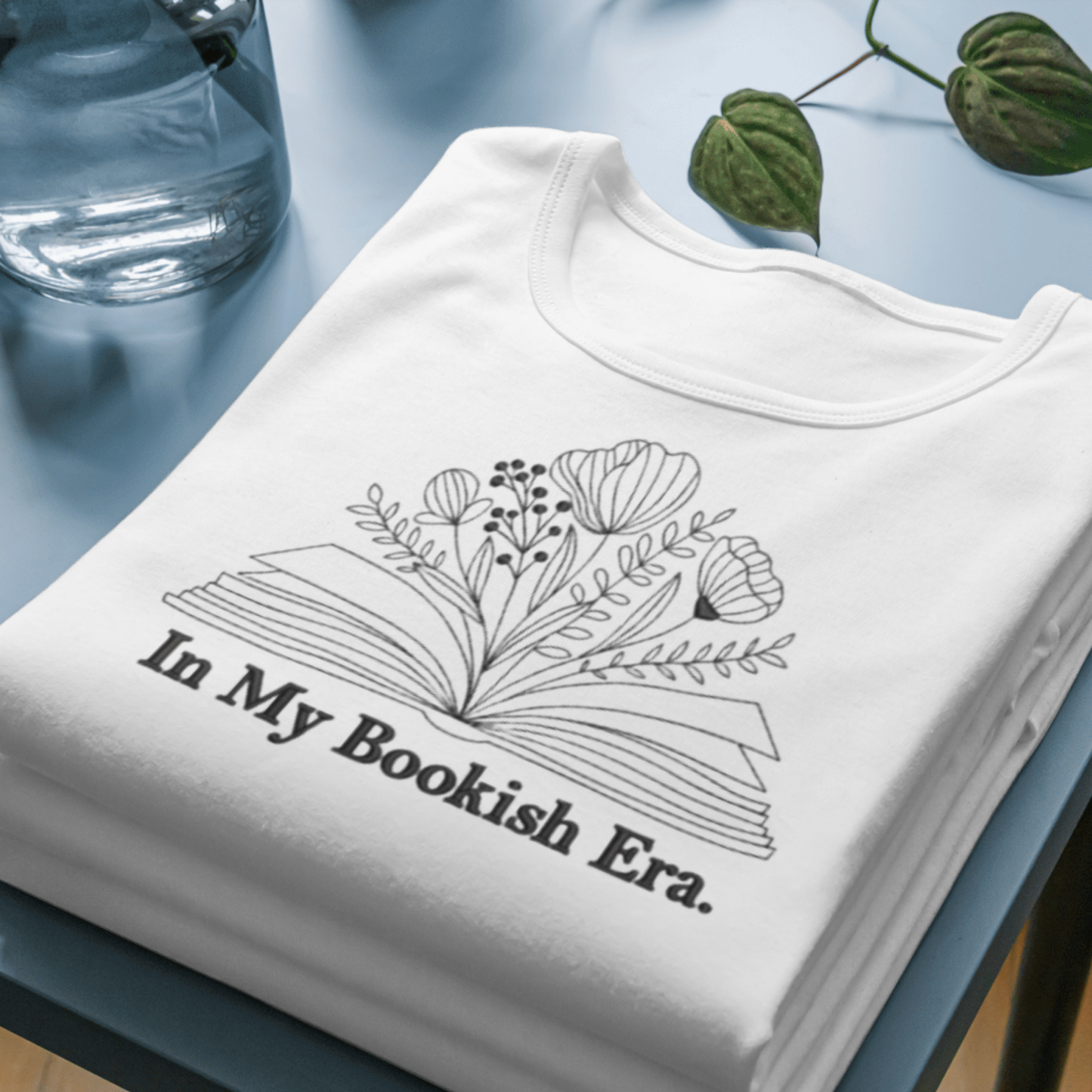 "In My Bookish Era" The Perfect Embroidered Sweatshirt for Book Lovers.