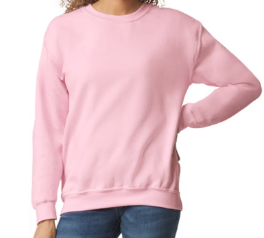 Elegant Comfort "Heart Bows" Embroidered Sweatshirt For Every Occasion.